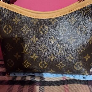 Monogram Csossbody Bag  in Brown and Tan